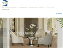 Tablet Screenshot of certifiedflooringnetwork.com